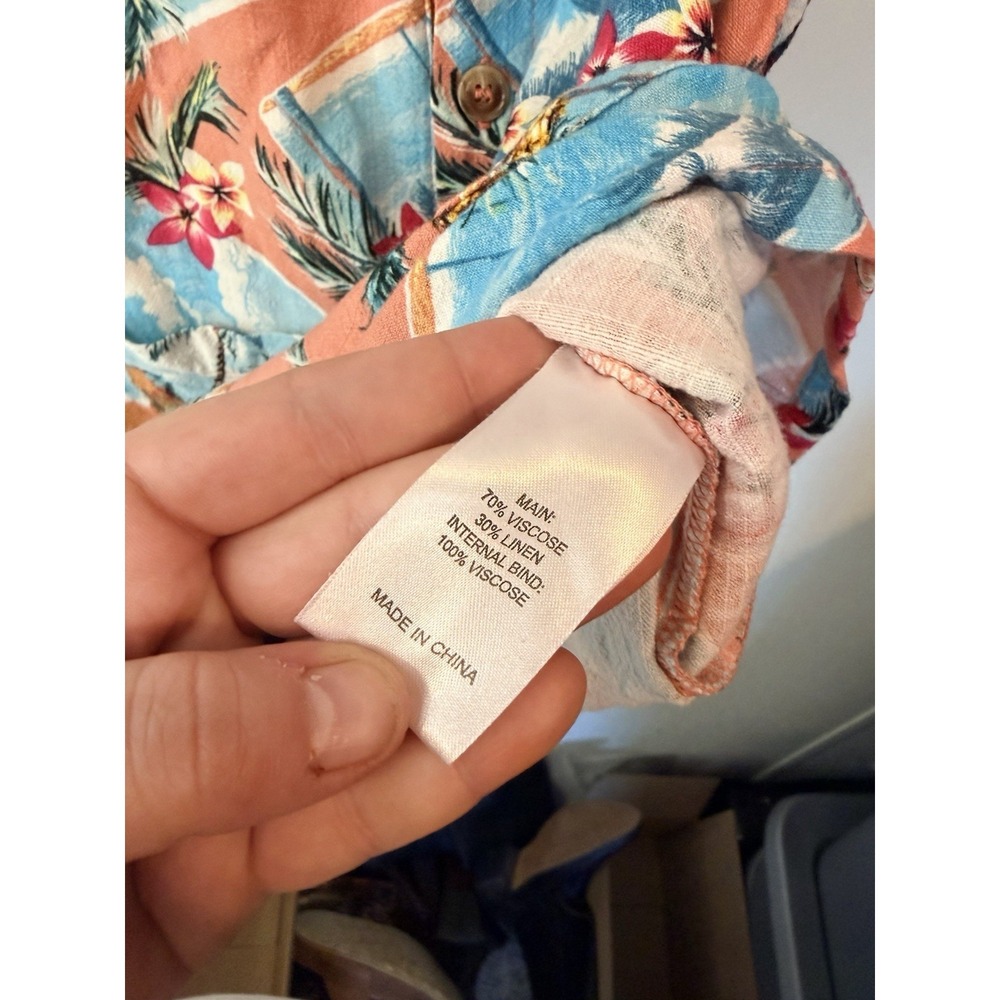 Jay Jays Tropical Hawaiian Romper AU 8 US 4 Pineapple Print Button Front - Picture 4 of 5